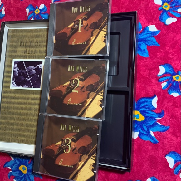Bob Wills and His Texas Playboys "Encore" 3 Disc CD Box Set Western Swing 🎶🎹🎶 - Picture 8 of 15